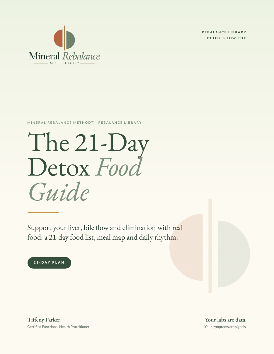 The 21-Day Detox Food Guide cover