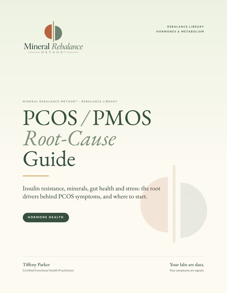 PCOS / PMOS Root-Cause Guide cover